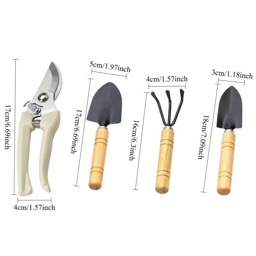 Garden Supplies Color 4 Piece Set