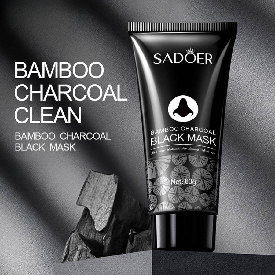 Facial Mask Color 1 Pack Of Bamboo Charcoal Mud Film
