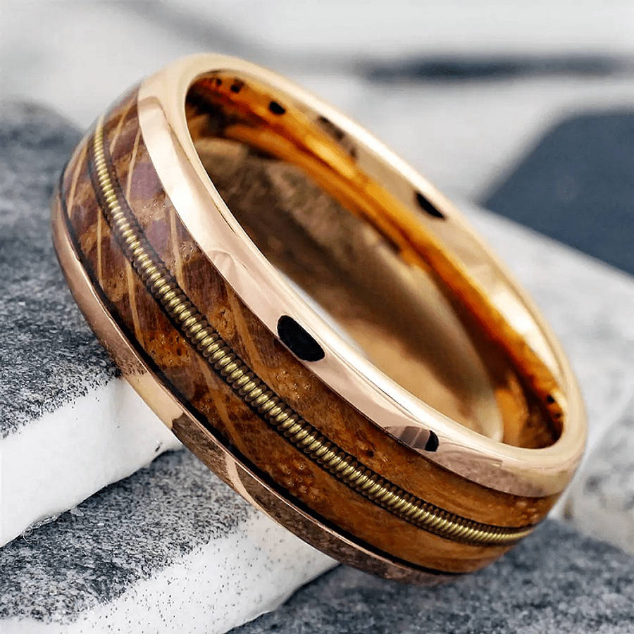 Chic Fashion Boho Style Finger Ring Color 8mm Men Style 10