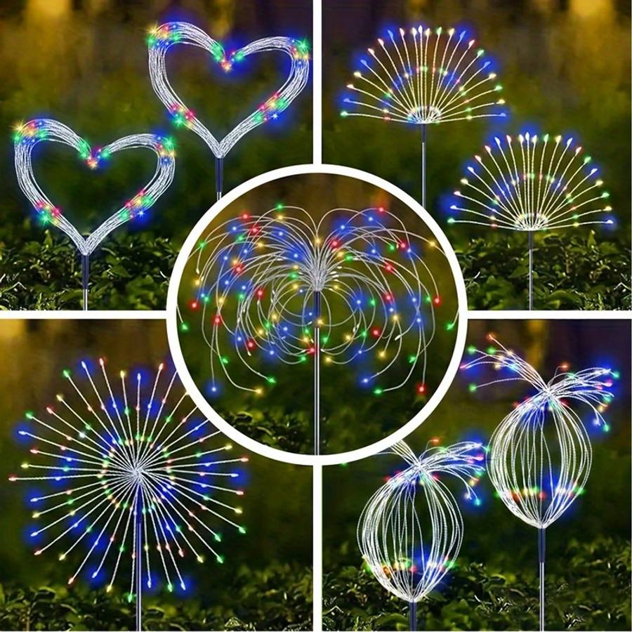 1pc90 Led Modern Pack Pack Aipusi Outdoor String Transform Your Outdoor Garden 8 M