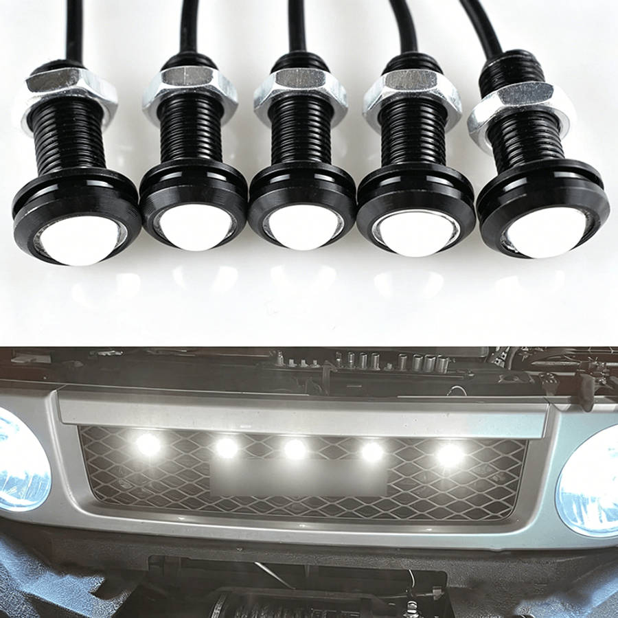 Car Lights Color Red Glow Quantity 5Pcs