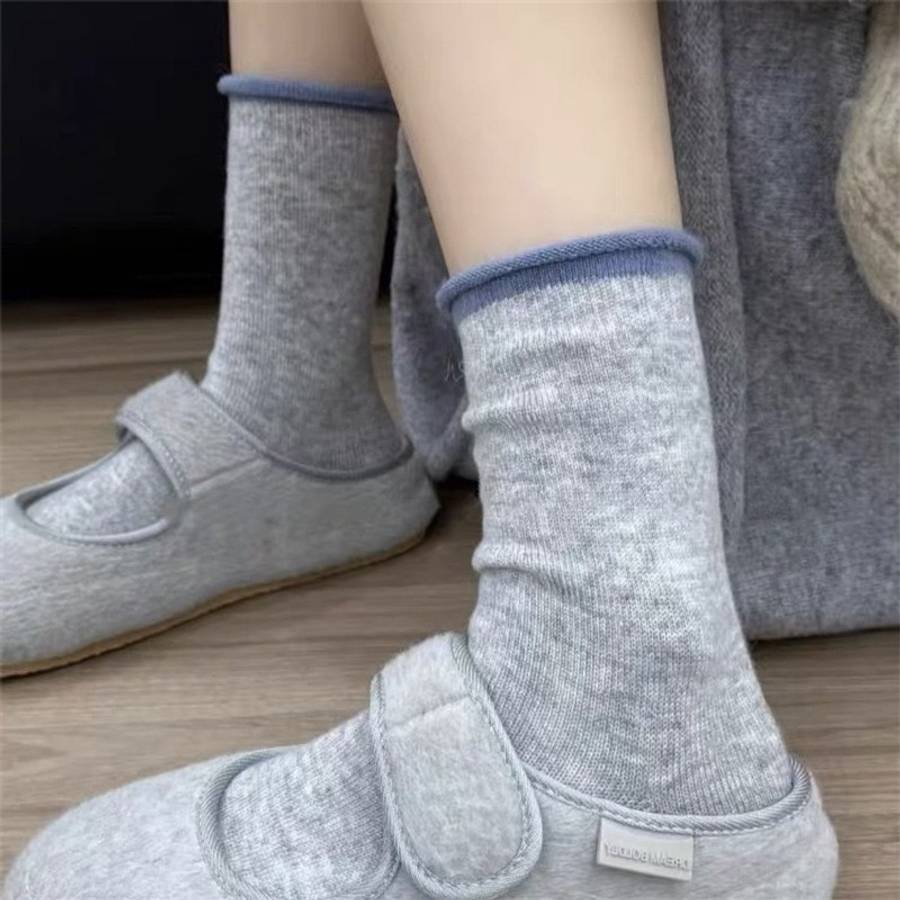 Women S Socks Color Beige Size 5 Pairs