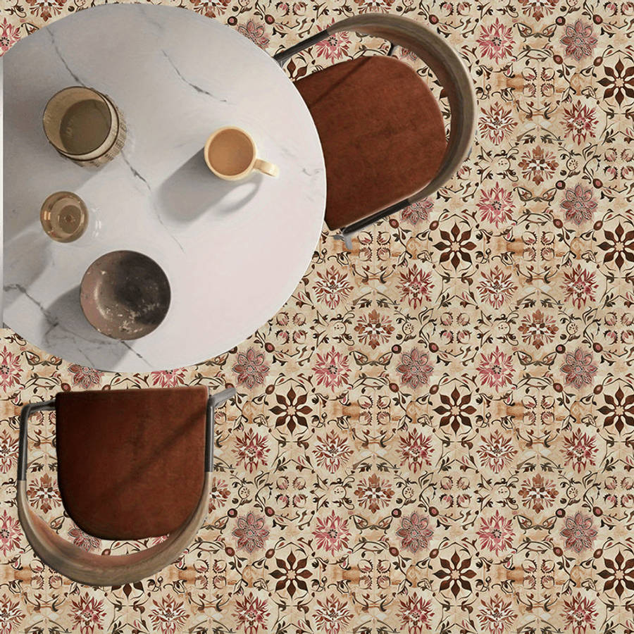 Self Adhesive Floor Stickers 11.81X11.81In30Cm