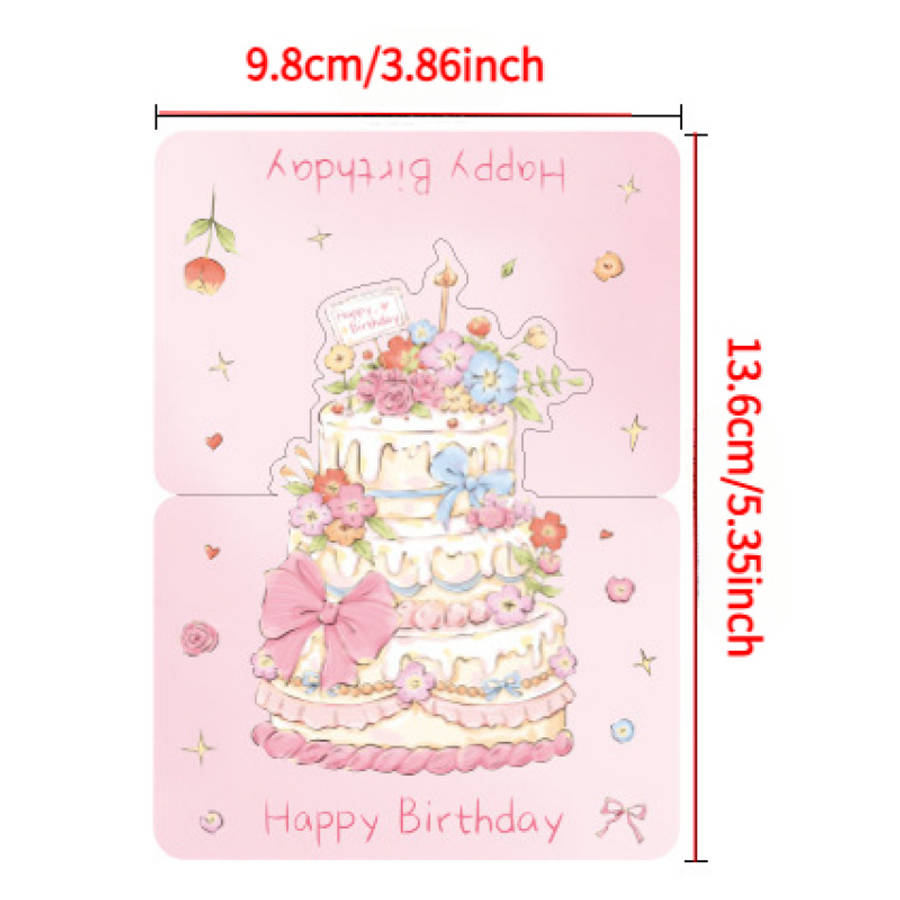 Greeting Cards Color Style5 Size 10Pcs