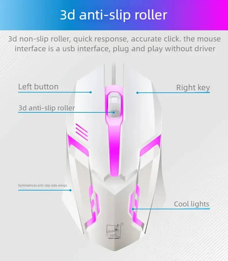 Keyboard Color white