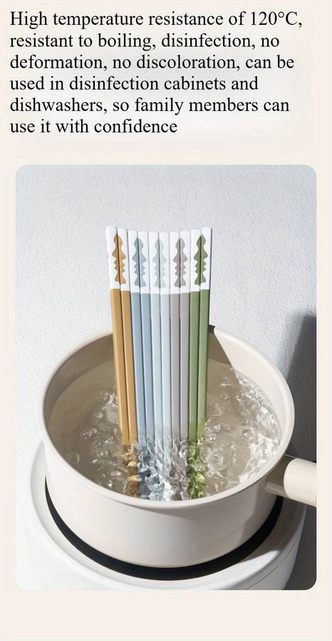 Chopsticks Color 5 Pairs Of Fivecolor Mixed Packs
