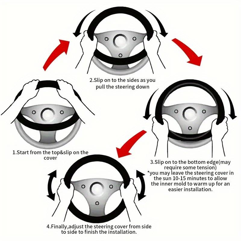 Car Steering Wheel Cover