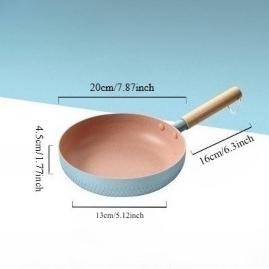 Frying Pan Size Blue 20Cm Without Lid