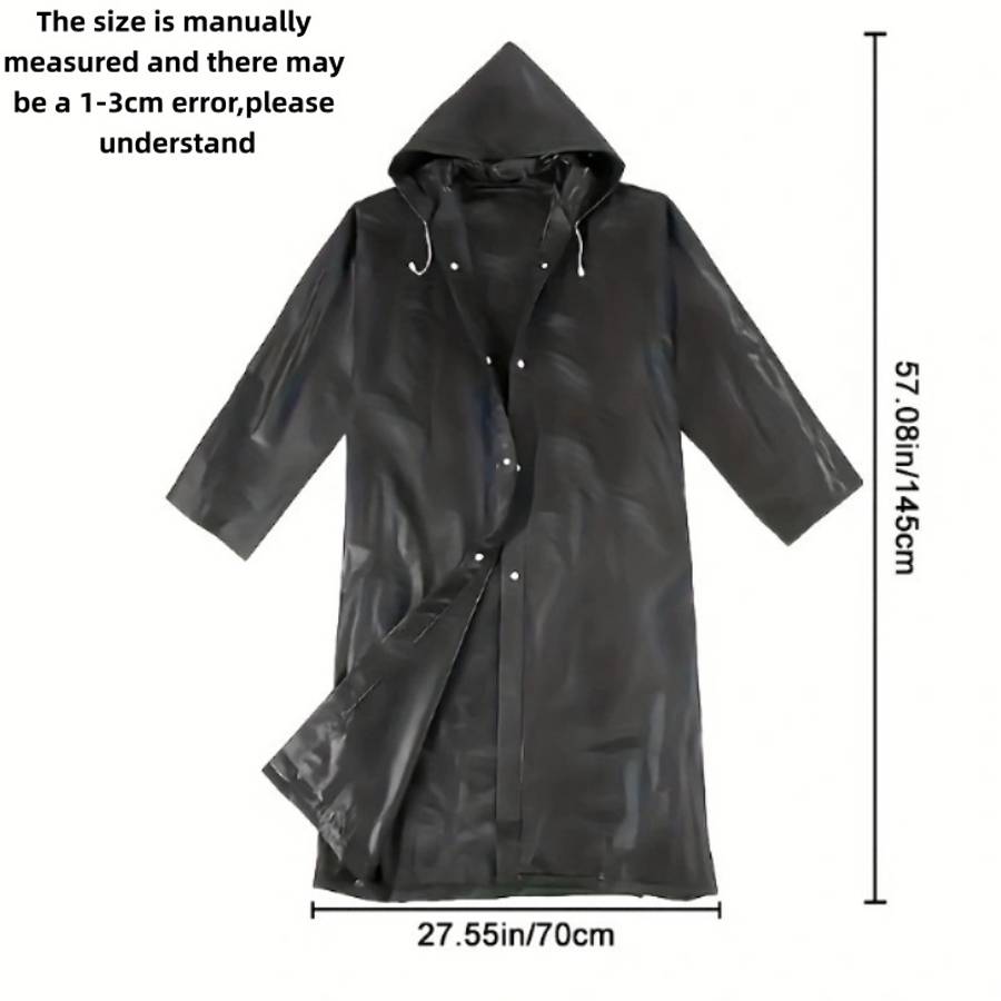 Raincoat Standard Size Universally Applicable Style Men'S And Women'S Universal Windproof Ride