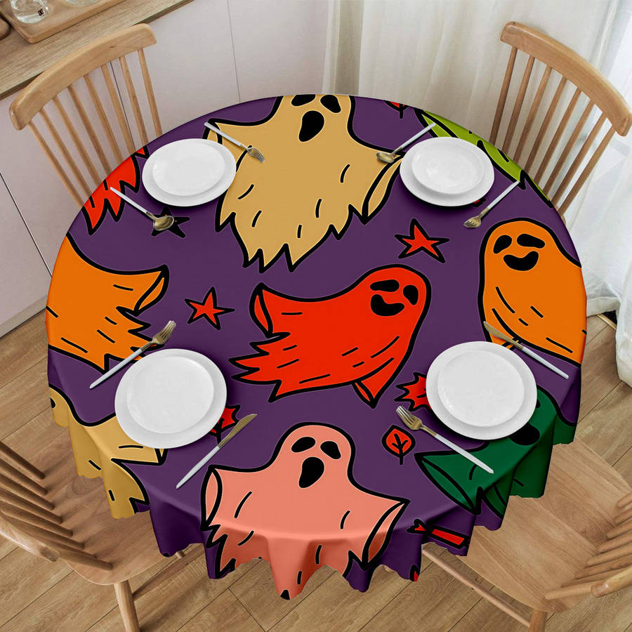 Halloween tablecloth decoration size 60in86in or 150 x 220cm