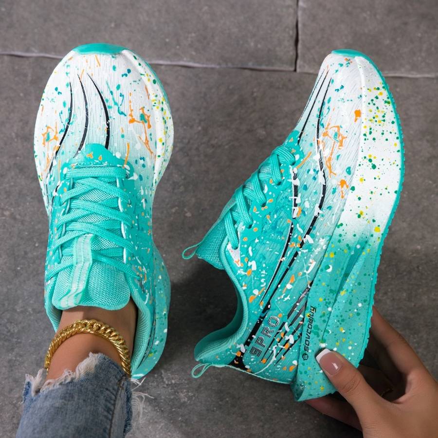 Women S Sneakers Color Green Sizeuk 4
