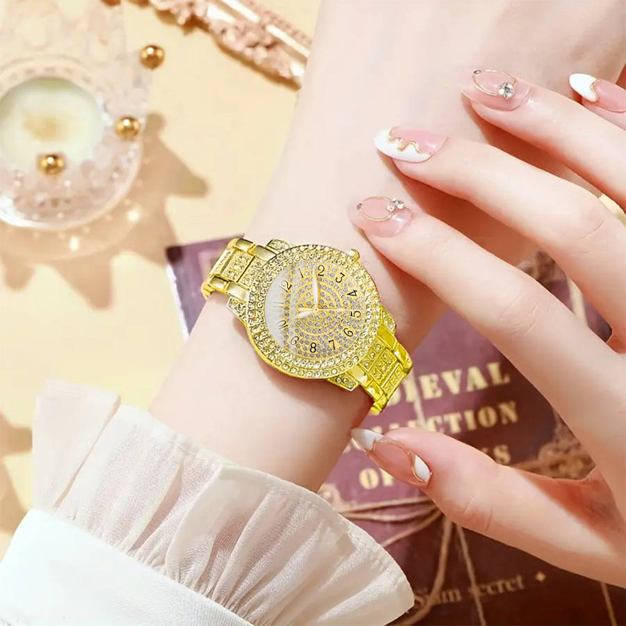 Classic Watch Jewelry Concept Decorative Dial Equipped Suitable 1 Ladies Watch 4