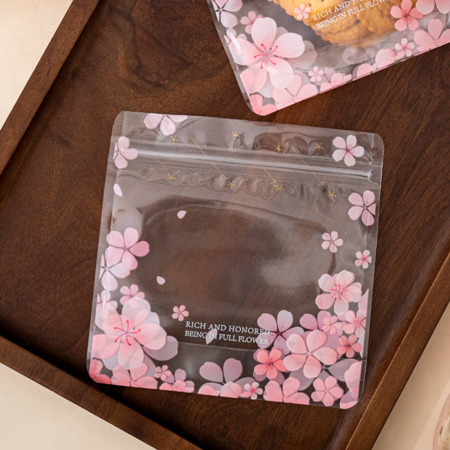 Food Storage Bags Color Letter 1 13.5 * 13.5  Bottom 5Cm