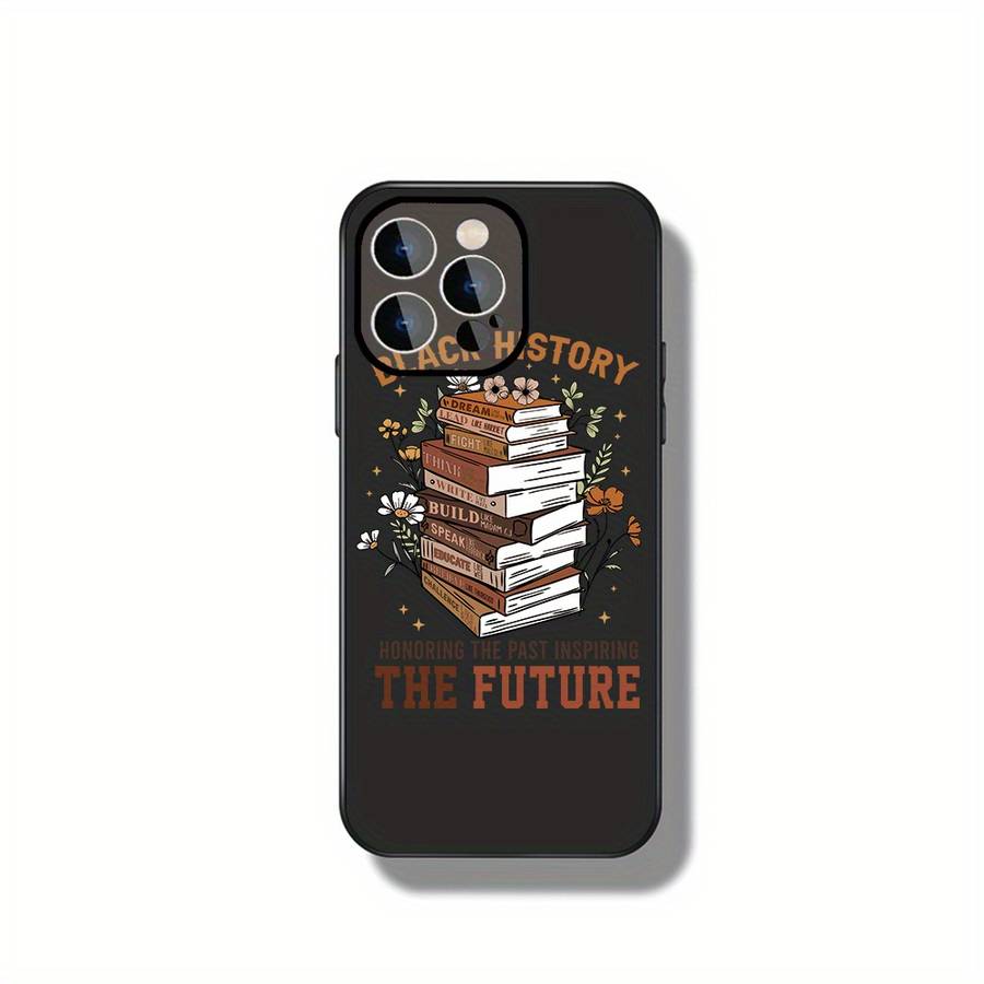 1Pc Ivory White For iPhone 15 Empowering Legacy Phone Case