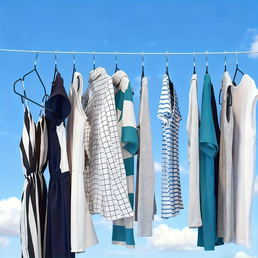 Clothes Rack Black Set Model 32Piece Set