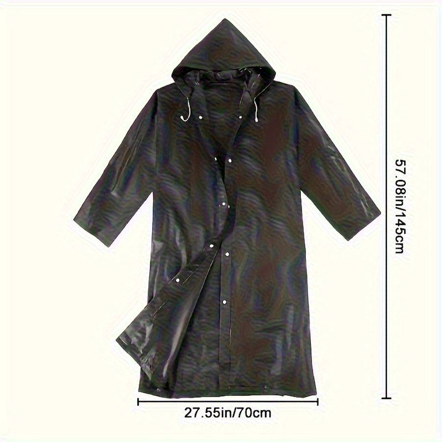 Raincoat Black Size  One Size Fits All