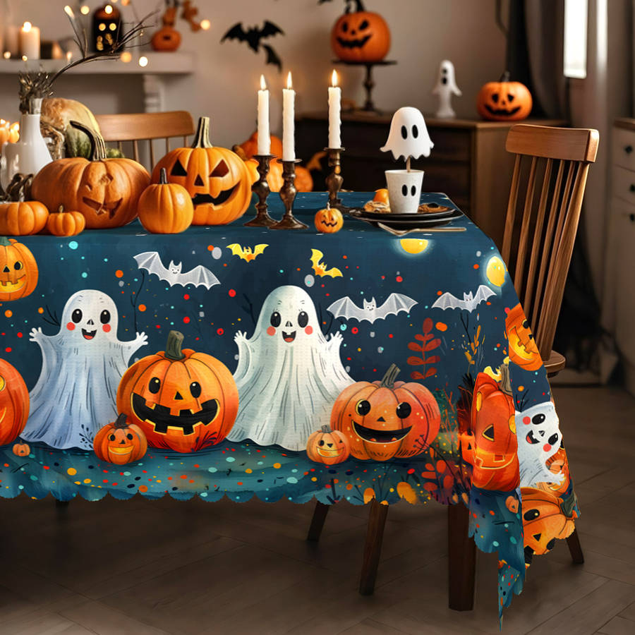 Halloween tablecloth decoration size Round 152.4152.4cm