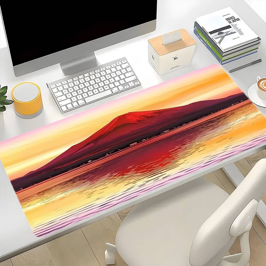 Mouse Pad Color White Size 15.7X35.4Inch