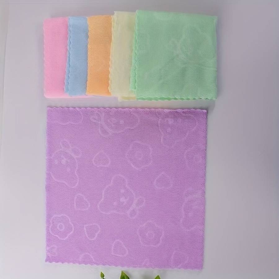Towel Color Random 5 Pieces Sizescouring Pad