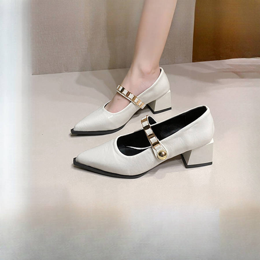 Women S High Heels Color White Sizeuk 3.5