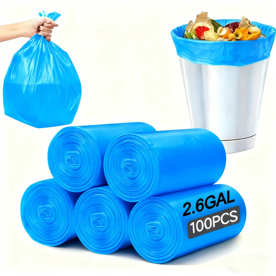5 Rolls Of 100 Trash Bags