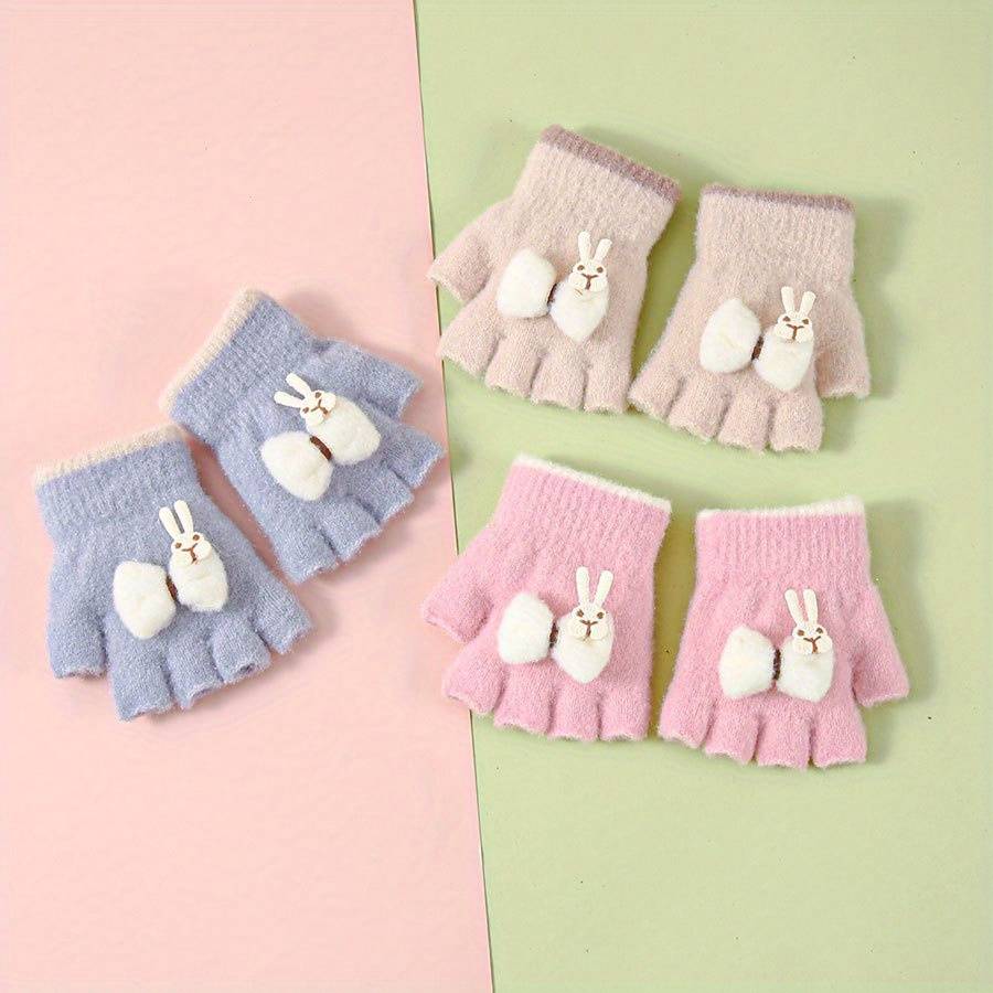 Winter Gloves Color Grey Size 1 To 4Y