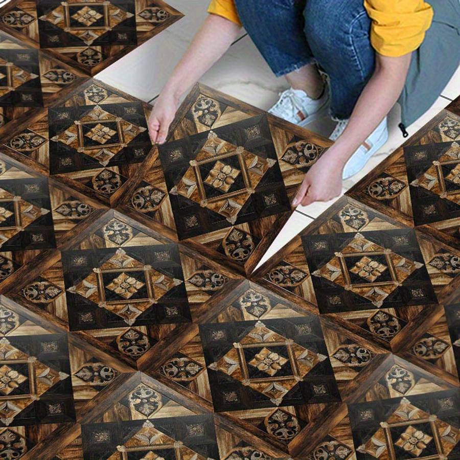 Self Adhesive Floor Stickers 11.81 X 11.81 In 30 Cm