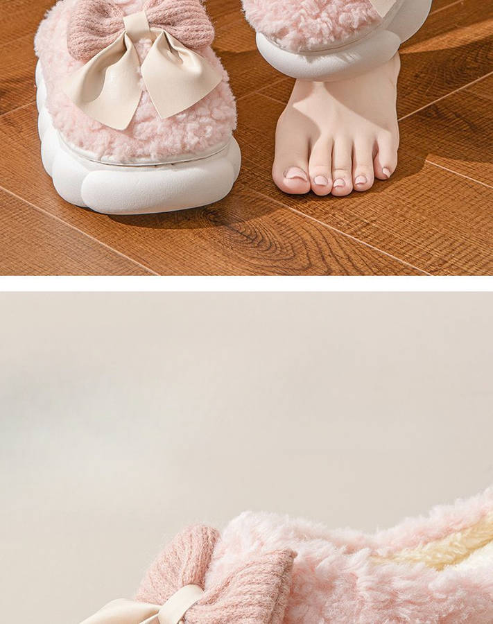 Cotton Slippers Color Pink Sizeuk 3