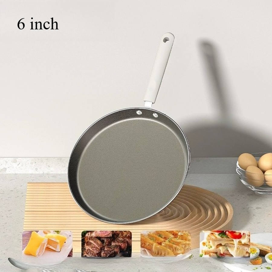 Frying Pan Color 6Inch Titanium Nonstick Pot Body 1.5 Times Thicker