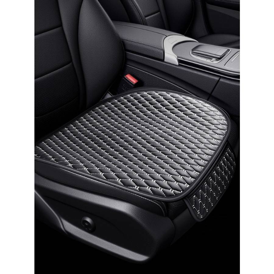 Car Seat Cushion 1 Piece Black And White