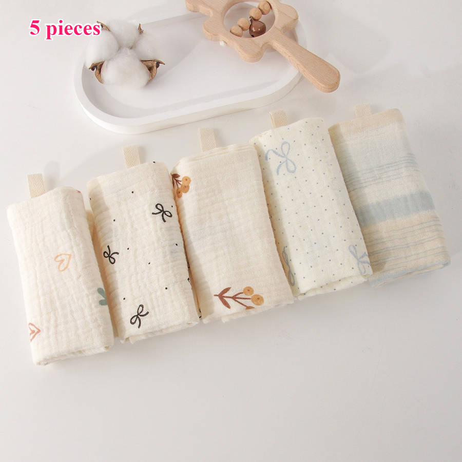 Towel Color 5 Pieces Xiaguang Wandao Size23*23