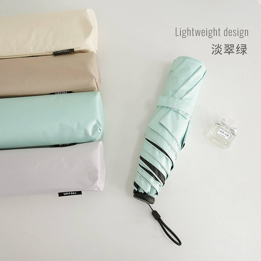 Umbrella Color Light Green With Matching Bag6 Bones 131G Pencil Umbrella