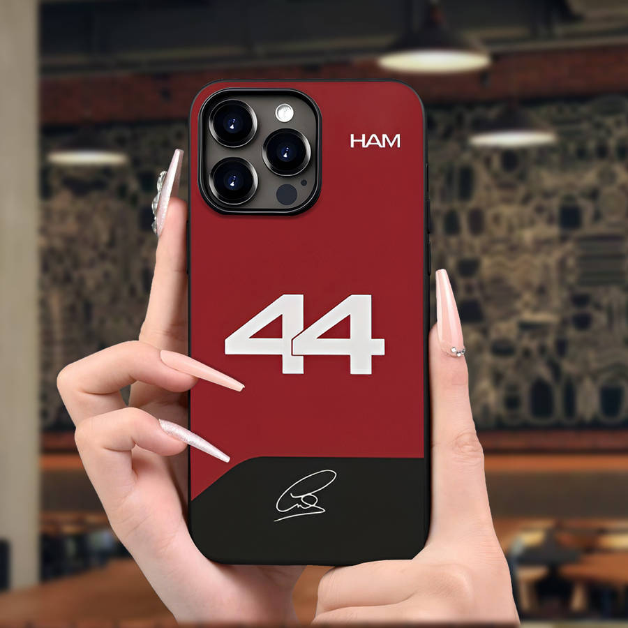 1Pc Black For iPhone 7 Digital Pattern 44 Phone Case