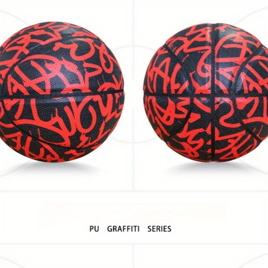 Basketball Color Graffiti Fluid White Sizeno. 7 Basketball Standard Ball