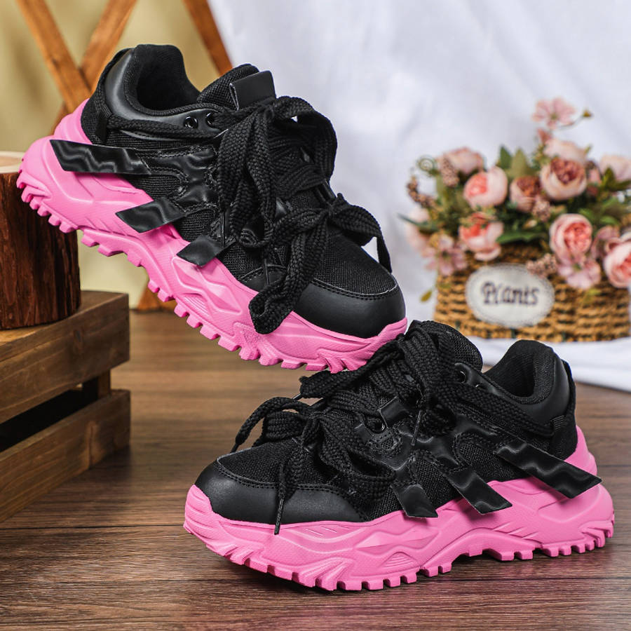 Women S Sneakers Color Black Foundation Sizeuk 8