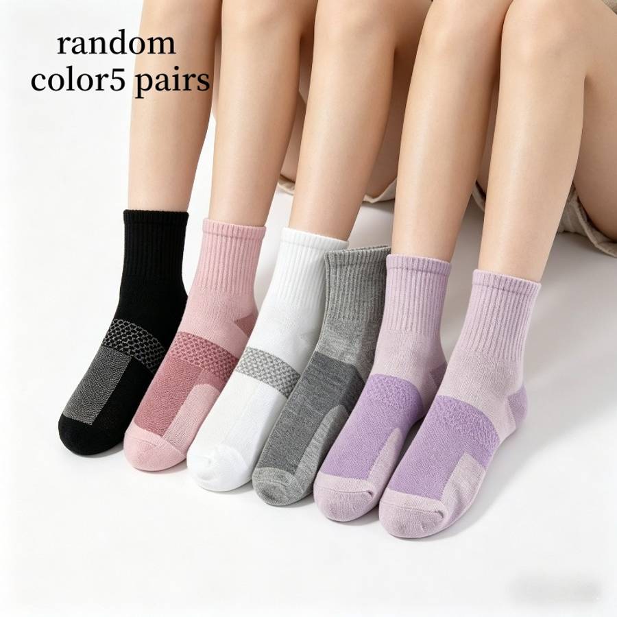 Women S Socks Color Random Color5 Pairs Size Onesize