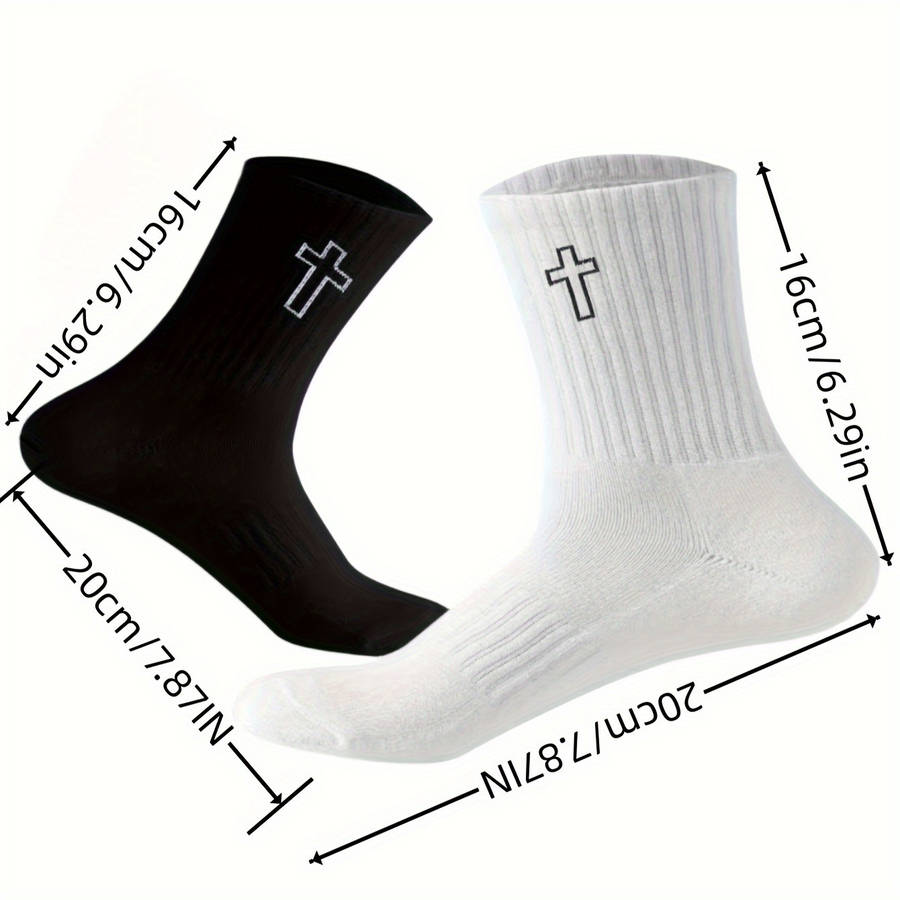 5 Pairs Of Mixed One Size High Elastic Socks