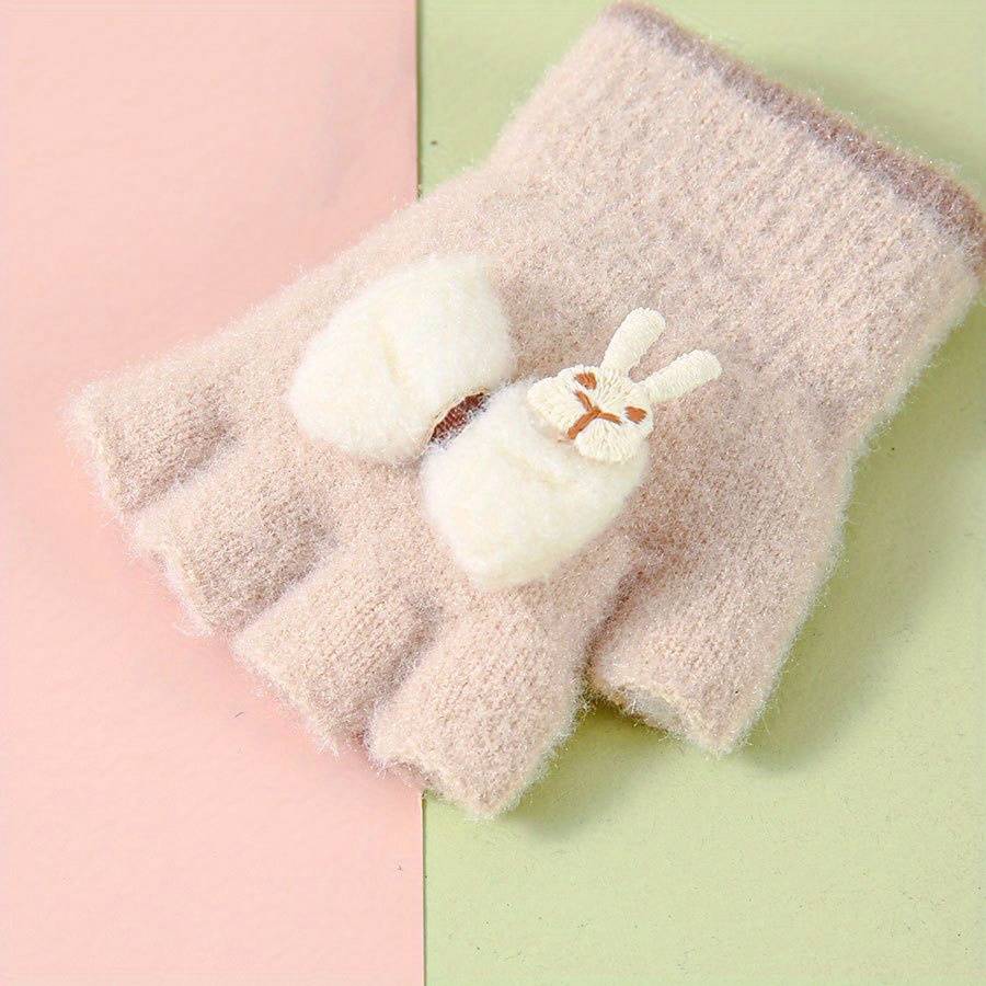 Winter Gloves Color Grey Size 1 To 4Y