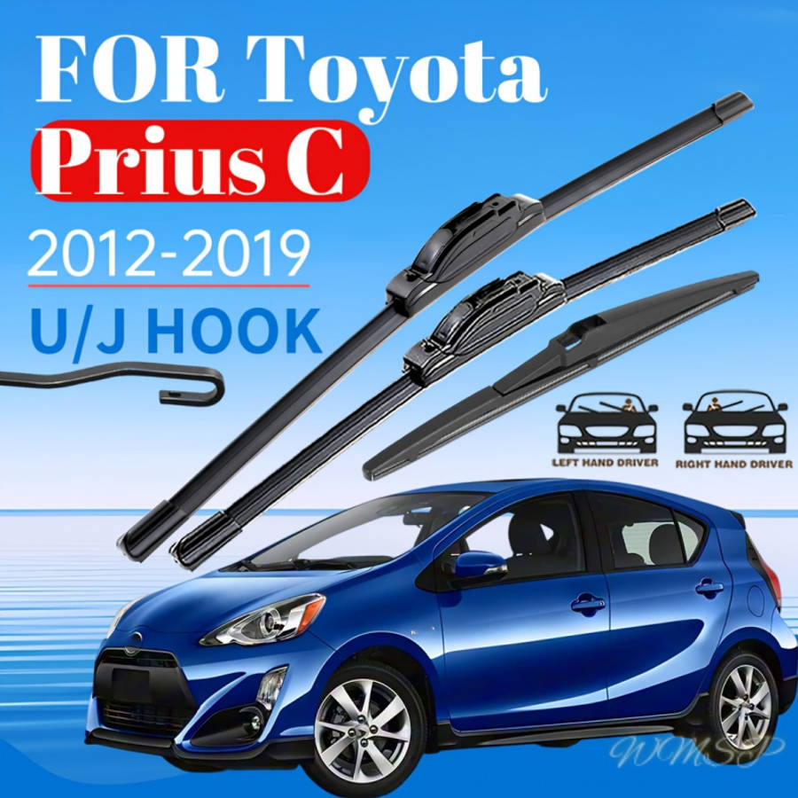 Windshield Wipers Model For Toyota Prius C 2012 2019