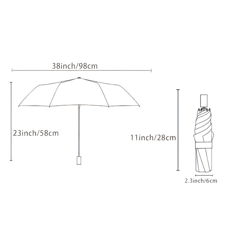 Umbrella Color Blue Items1 Umbrella  1 Bracelet