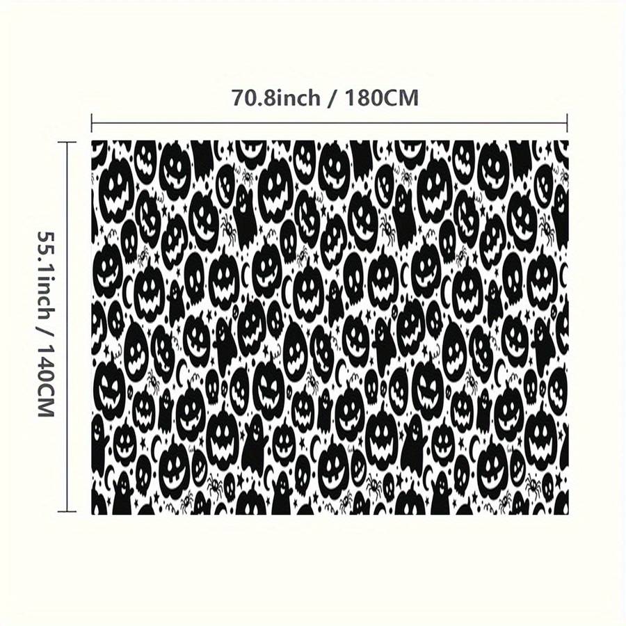 Halloween tablecloth decoration size 140cmx180cm