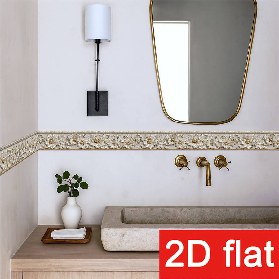 Skirting Board 197*4In500*10Cm