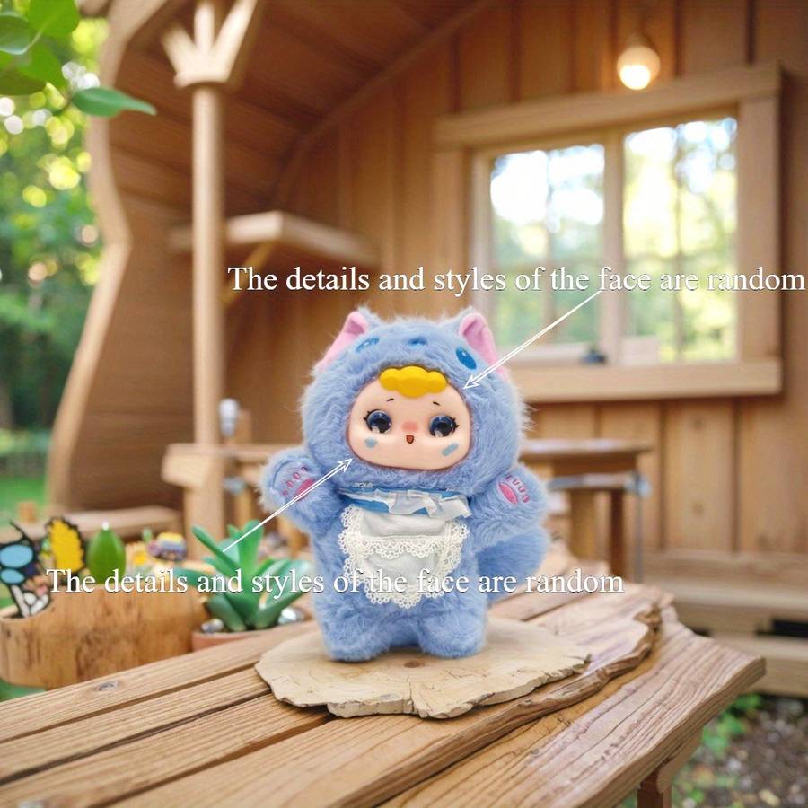 Plush Toyss color Blue Kitten