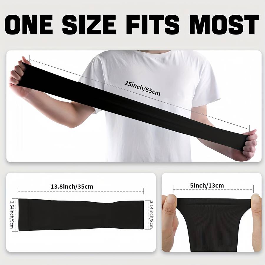 Sunscreen Sleeves Color Black Black Black Black Black
