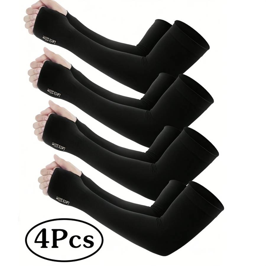 Sunscreen Sleeves Color Black