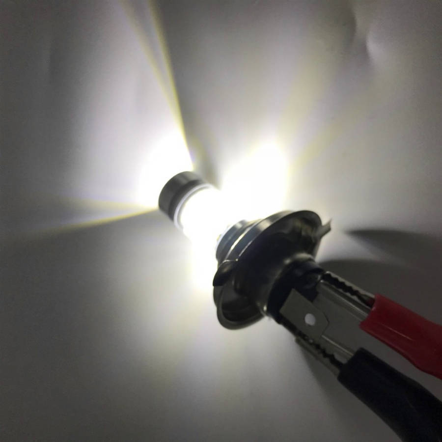 2Pcs H4 9003 LED Car Fog Light Bulbs  Low Beam 6500K 12V 100W