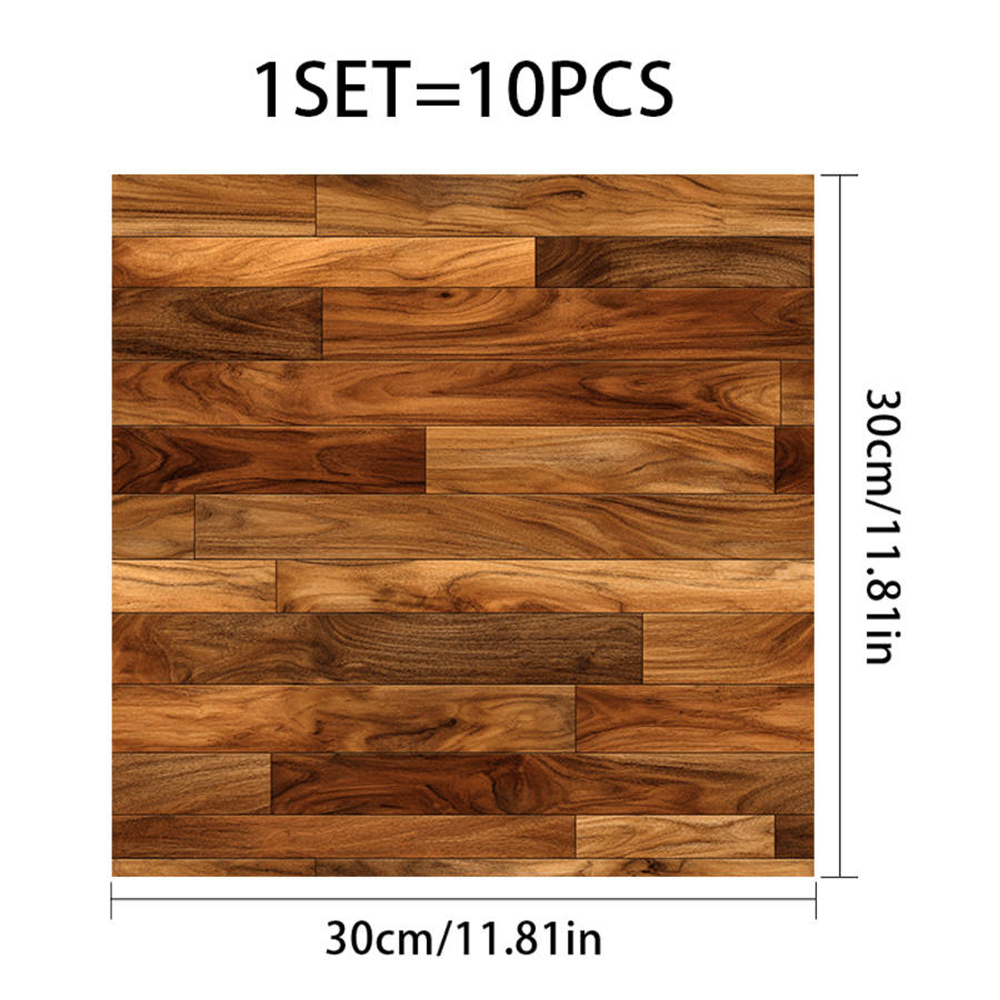 Self Adhesive Floor Stickers 11.81X11.81In30X30Cm