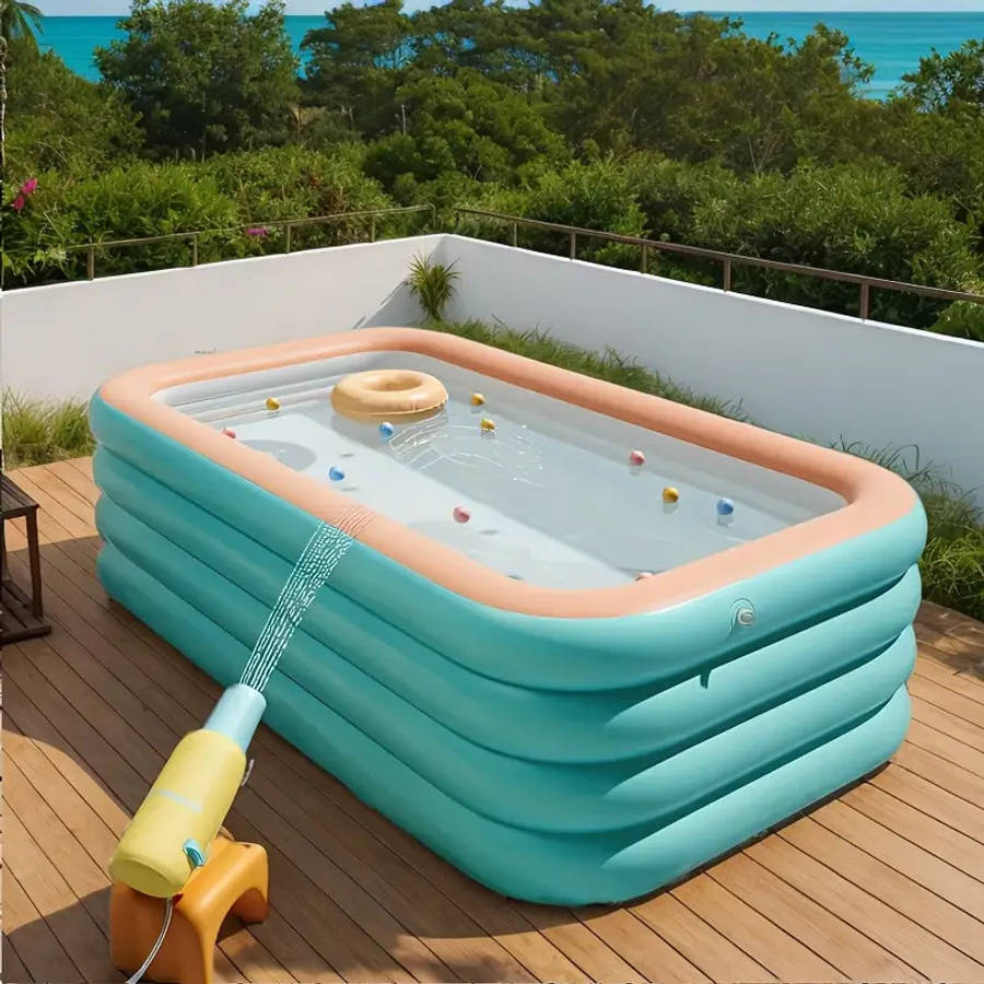 Swimming Pool Size 180 Cm70.86 Inches Stylegreen Orange Gg4014