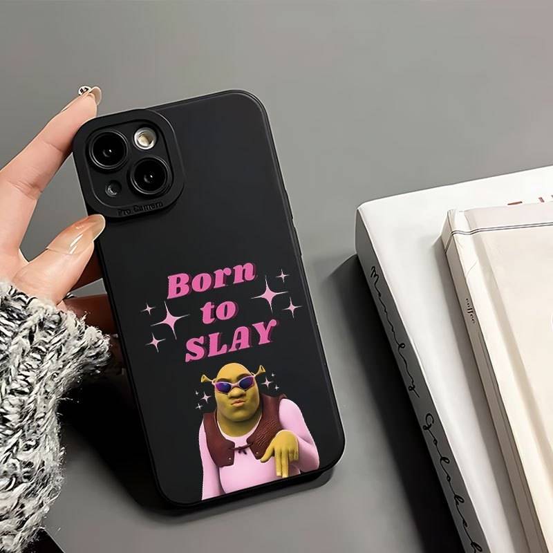 1Pc Black For iPhone 7 8 Phone Case Phone Cover