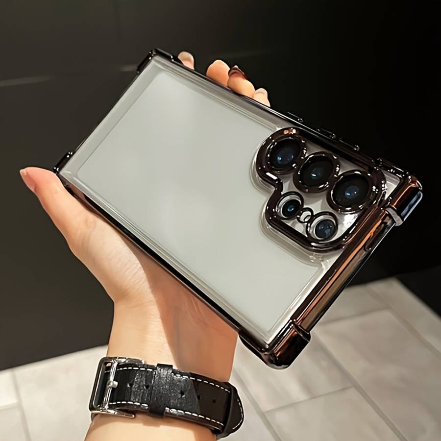 Phone Case Silvery Compatible Model Galaxy S24